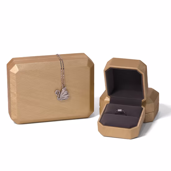 Neue Design-Mode-PU-Leder-Dual-Weinverpackungsbox (5592R13)